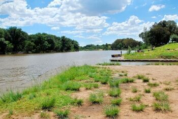 The Vaal River at Three Rivers, Sedibeng (Southern Gauteng)